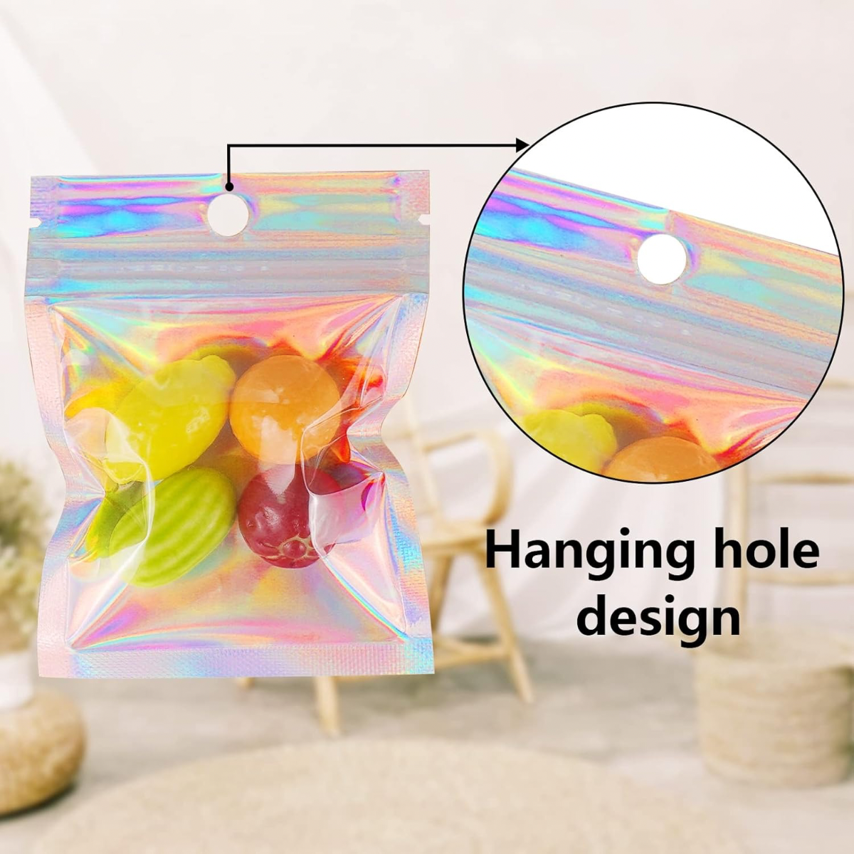 3x4 Inch Holographic Bags