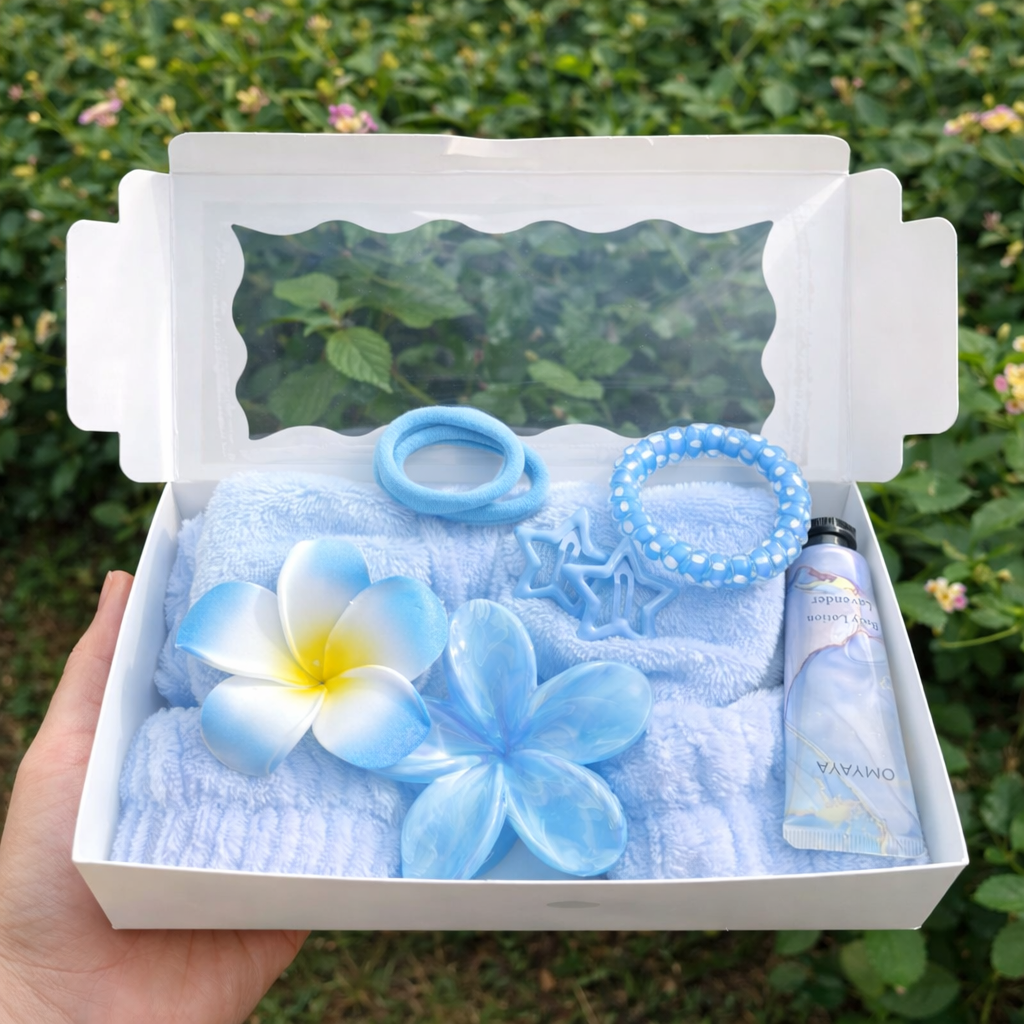 Blue Blossom Beauty Box