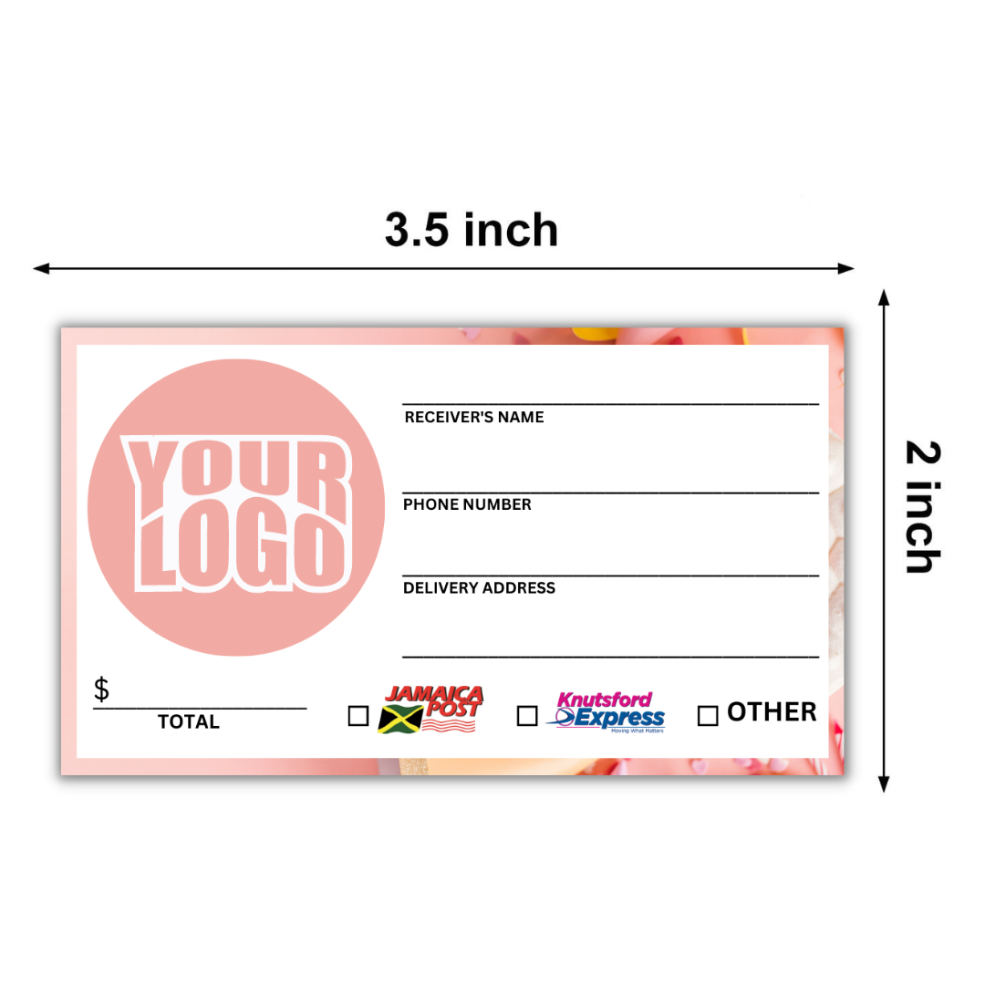 Custom Waterproof Delivery Stickers