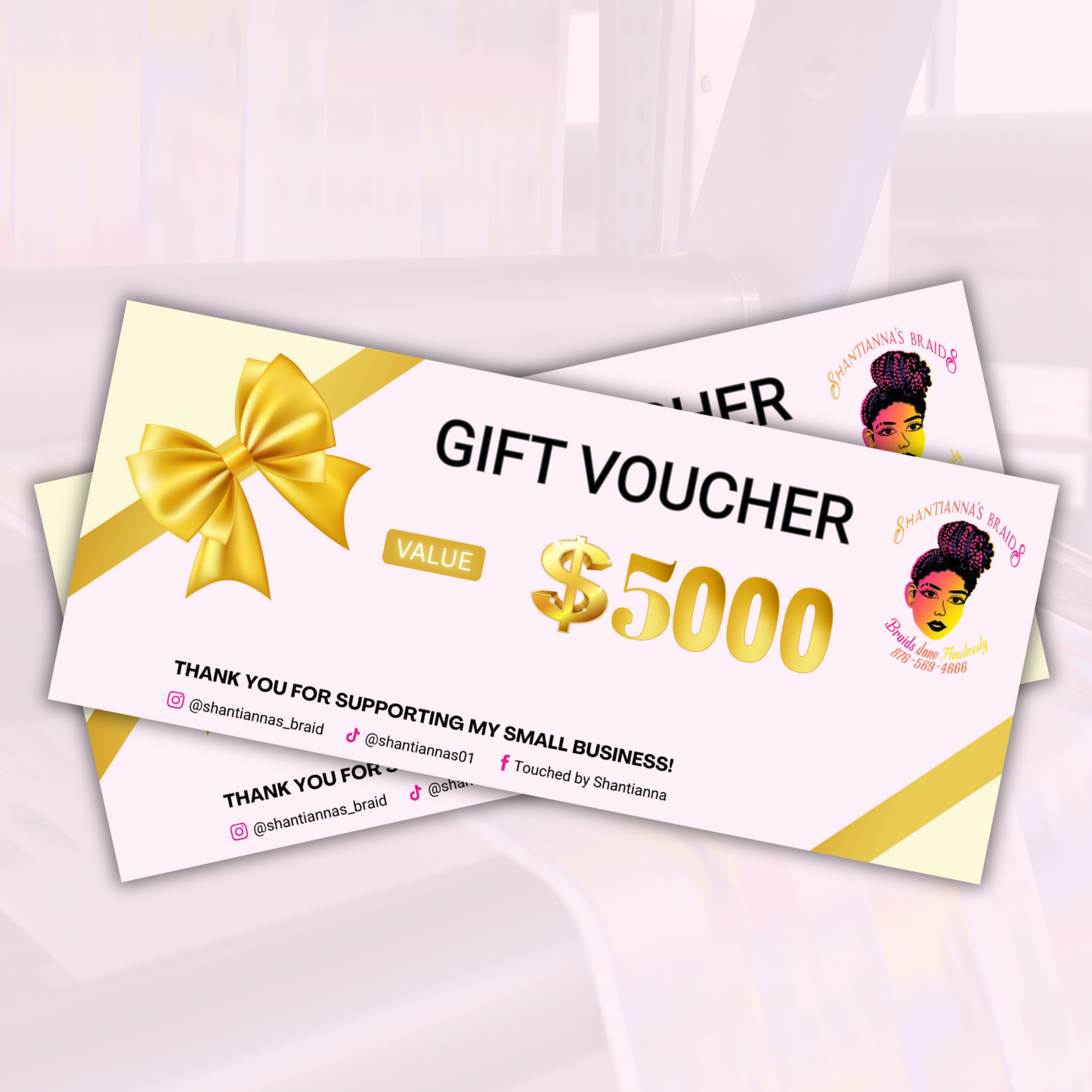 Gift Card/Voucher Design