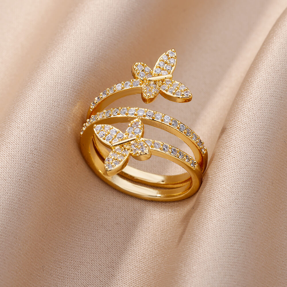 Butterfly Aura Chic Ring