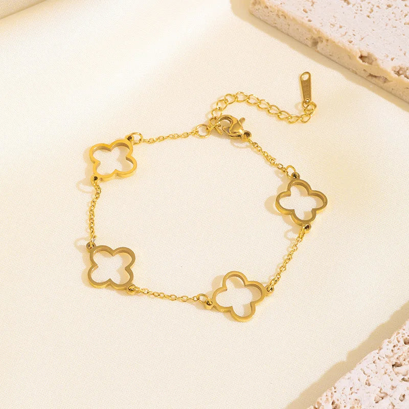 Cloves Stainless Steel Bracelet