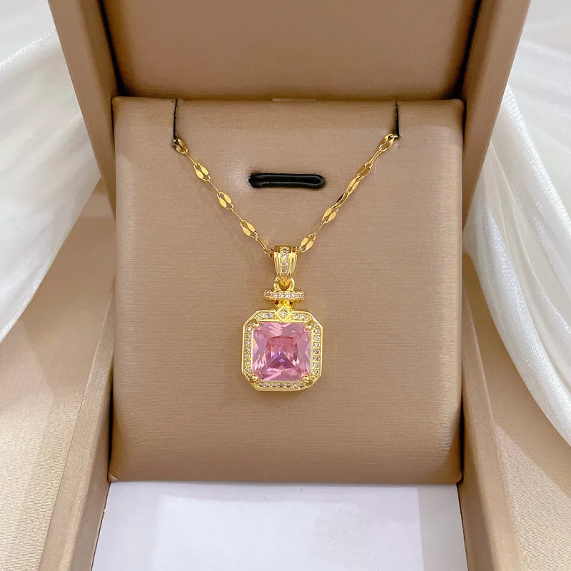 Pink Treasure Necklace