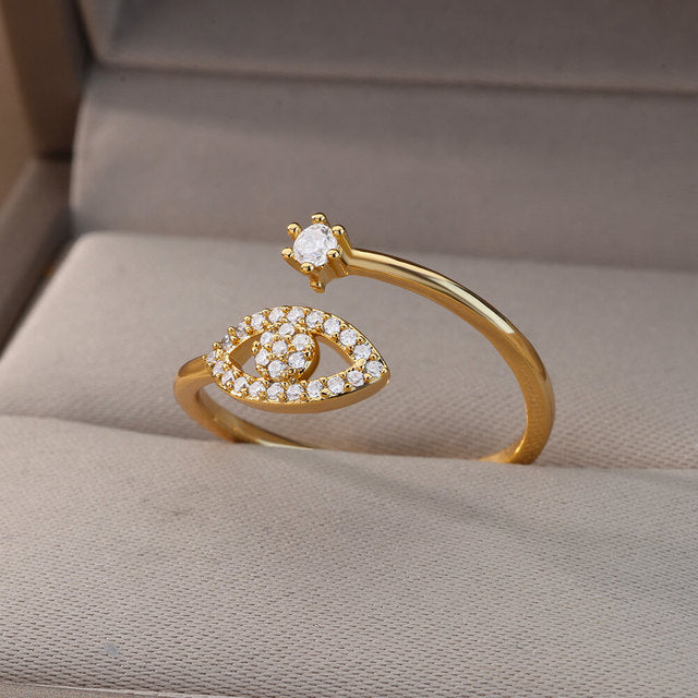 Evil Eye Chic Ring