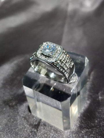 Silver Knight Stainless Steel Ring