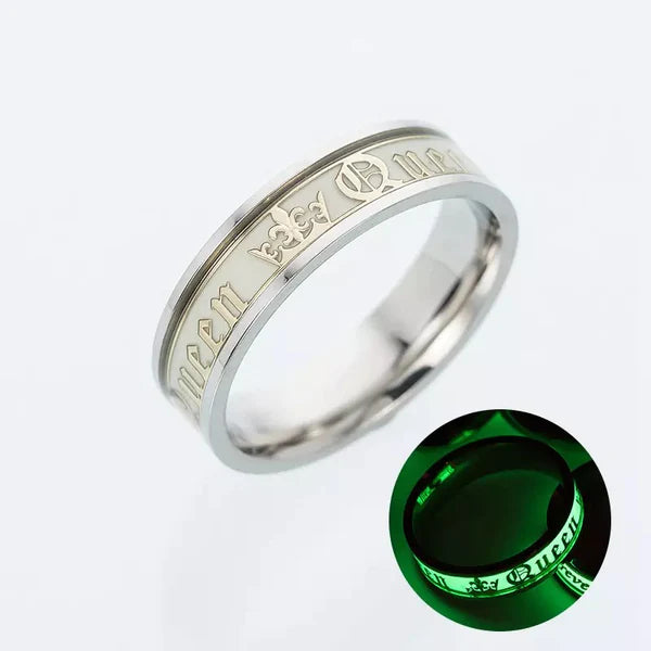 Glow in the Dark Queen Promise Ring