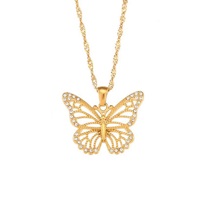 Eternal Butterfly Grace Necklace
