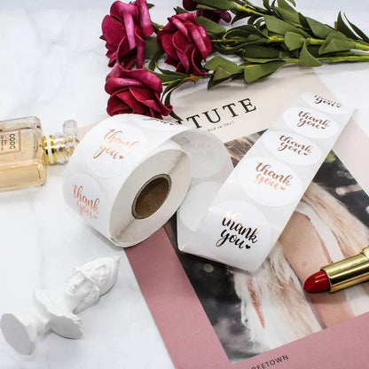 1-Inch Thank You Stickers