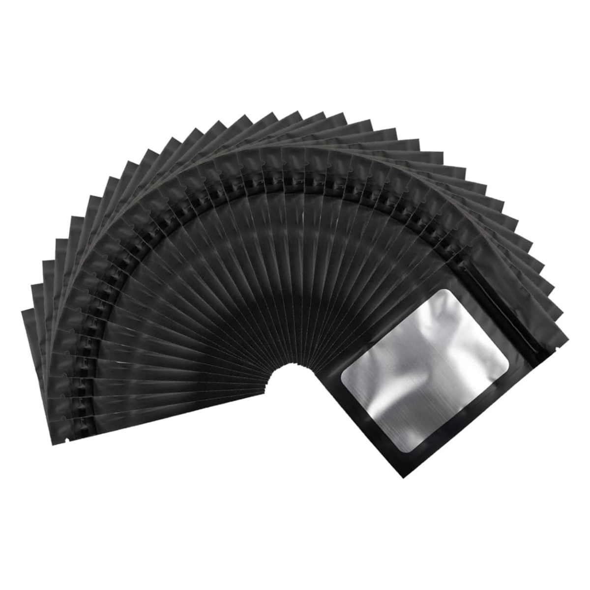 3x4.6 Inch Black Holographic Bags