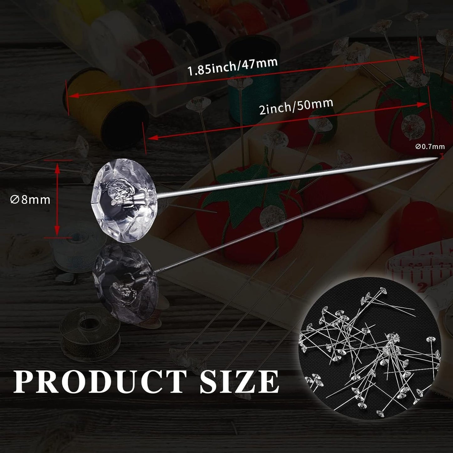Rhinestone Pin (Add-On Item)