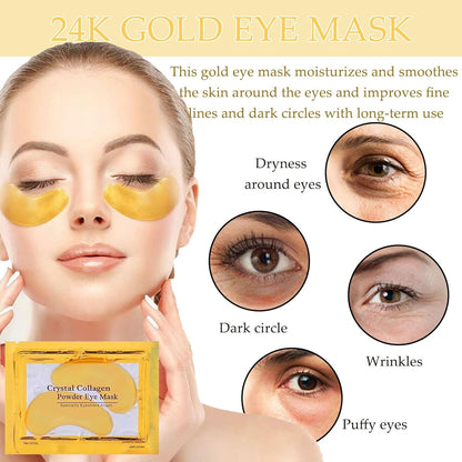 24k Gold Eye Mask & Lip Mask