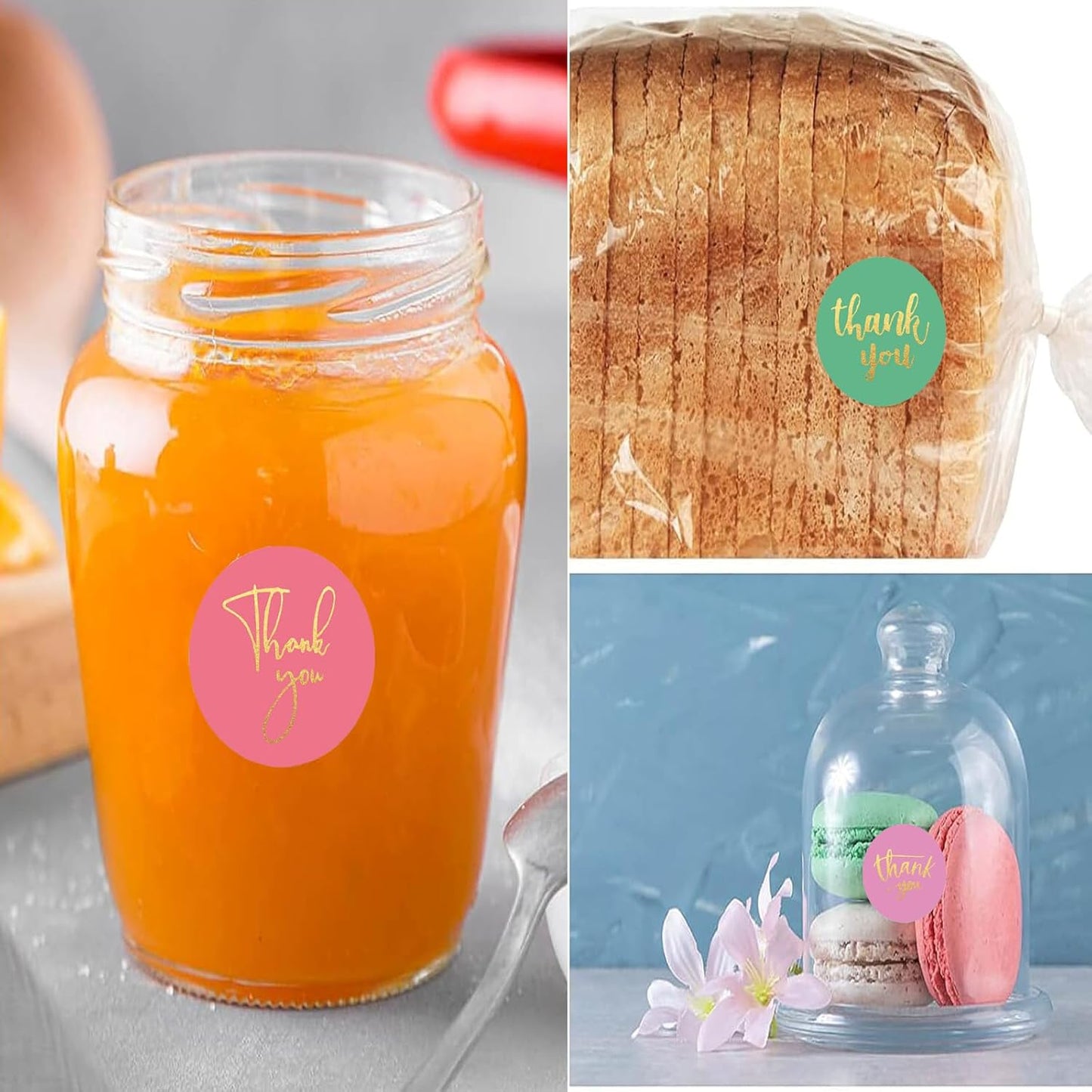 1-Inch Thank You Stickers