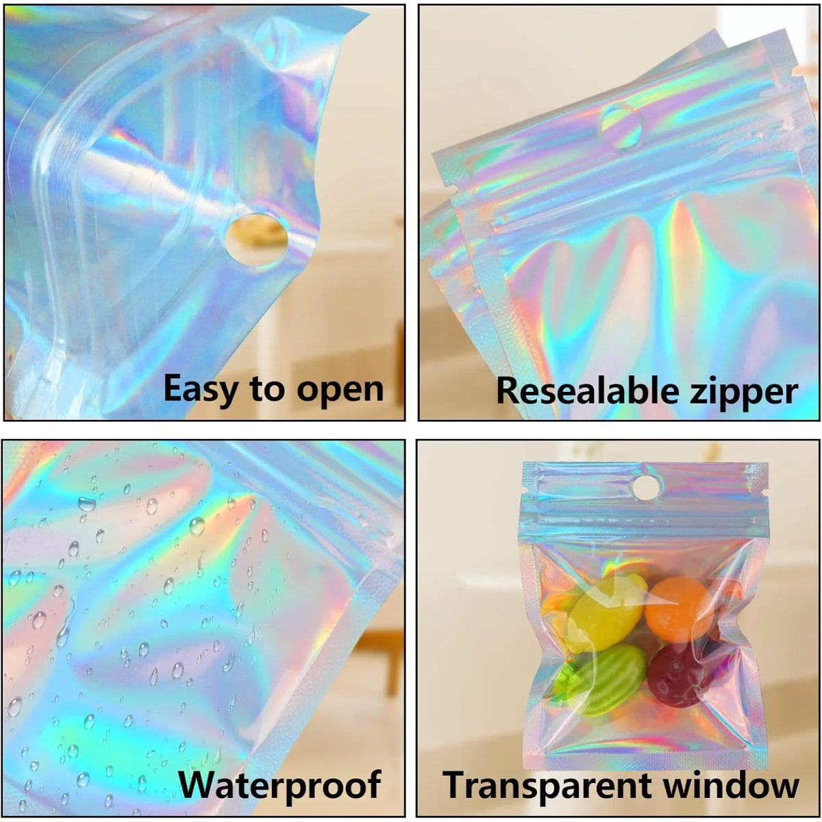 3x4 Inch Holographic Bags