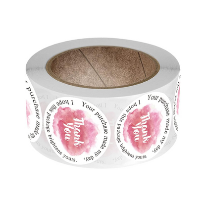 1-Inch Thank You Stickers
