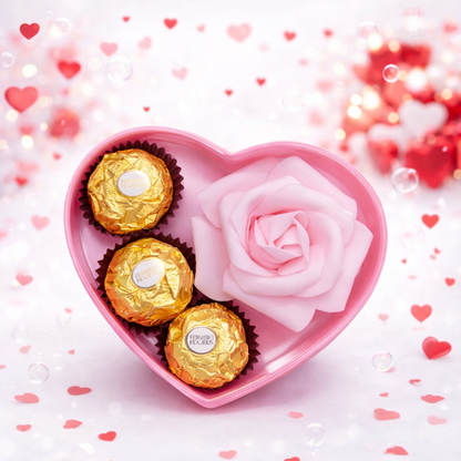 Mini Chocolate Rose Box