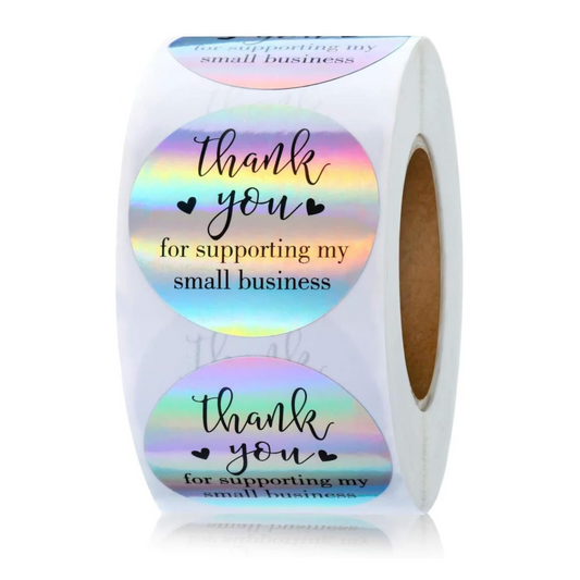1-Inch Thank You Stickers