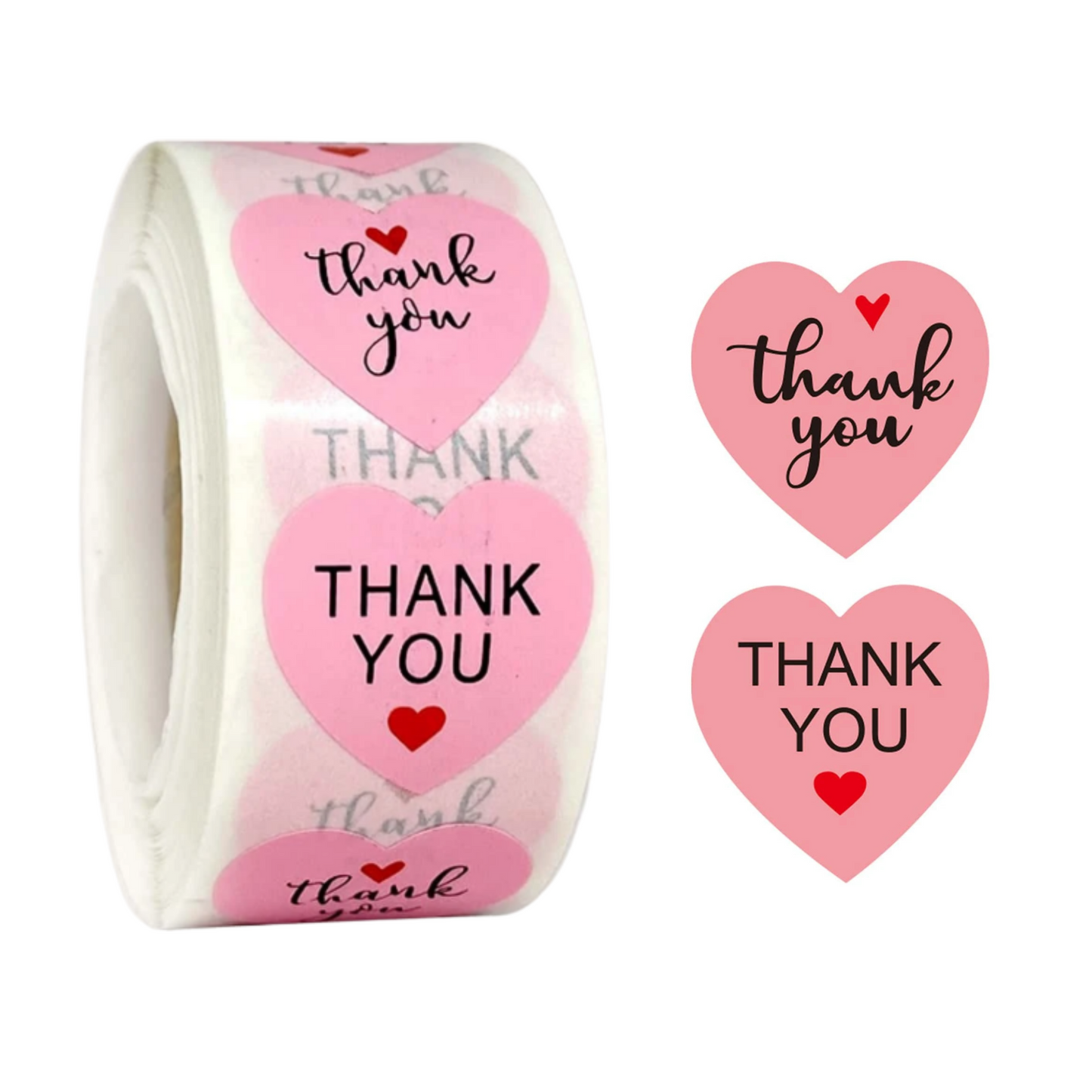 1-Inch Thank You Stickers