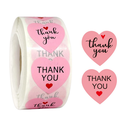 1-Inch Thank You Stickers