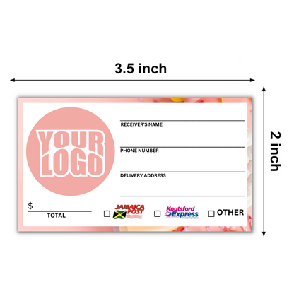 Custom Waterproof Delivery Stickers