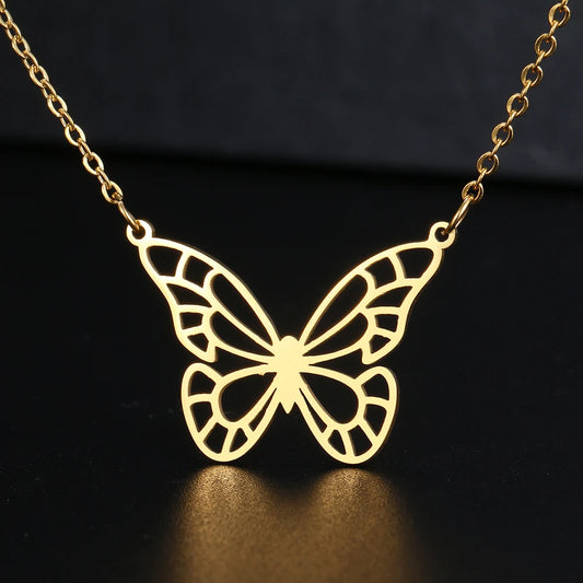 Dreamcatcher Wings Butterfly Necklace