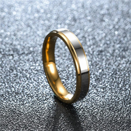 Timeless Edge Wedding Band for Women