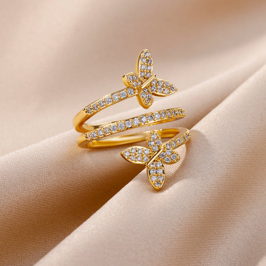 Butterfly Aura Chic Ring