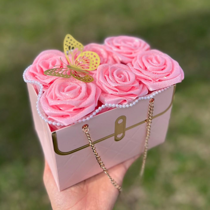Elegant Rose Purse Bouquet