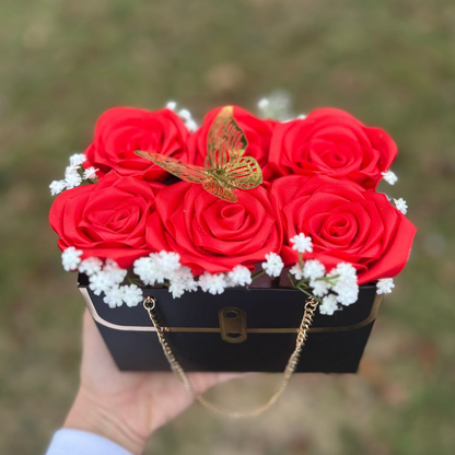 Elegant Rose Purse Bouquet