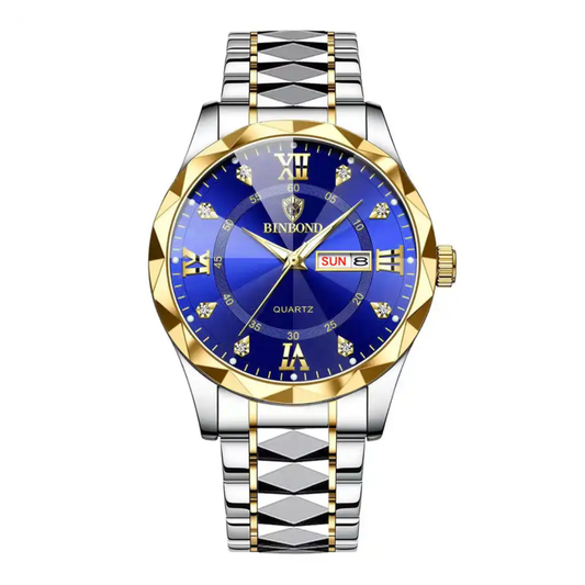 BINBOND Stainless Steel Watch for Men