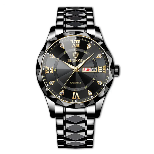 BINBOND Black Watch for Men