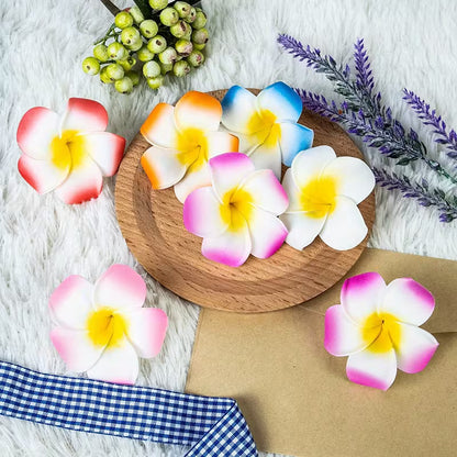 Hawaiian Flower Hair Clips